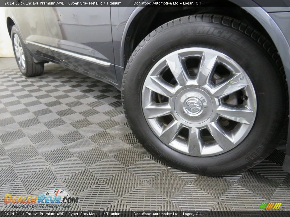 2014 Buick Enclave Premium AWD Cyber Gray Metallic / Titanium Photo #7