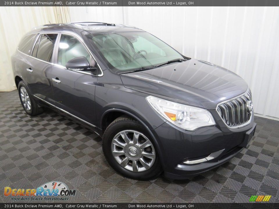 2014 Buick Enclave Premium AWD Cyber Gray Metallic / Titanium Photo #8