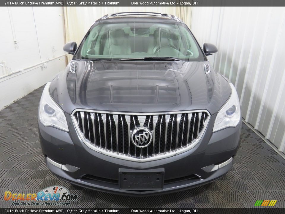 2014 Buick Enclave Premium AWD Cyber Gray Metallic / Titanium Photo #9