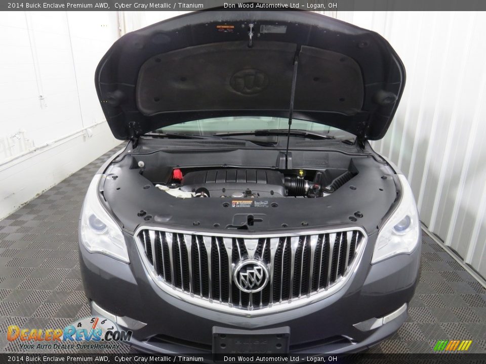2014 Buick Enclave Premium AWD Cyber Gray Metallic / Titanium Photo #10