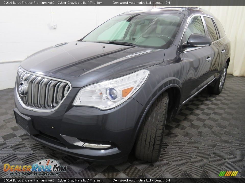 2014 Buick Enclave Premium AWD Cyber Gray Metallic / Titanium Photo #12