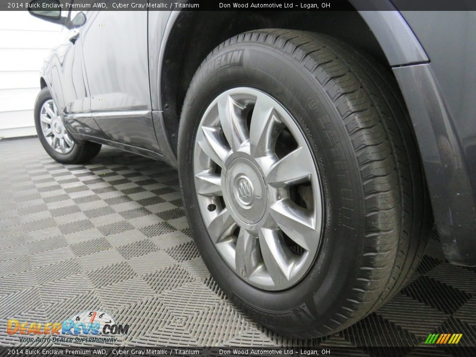 2014 Buick Enclave Premium AWD Cyber Gray Metallic / Titanium Photo #14