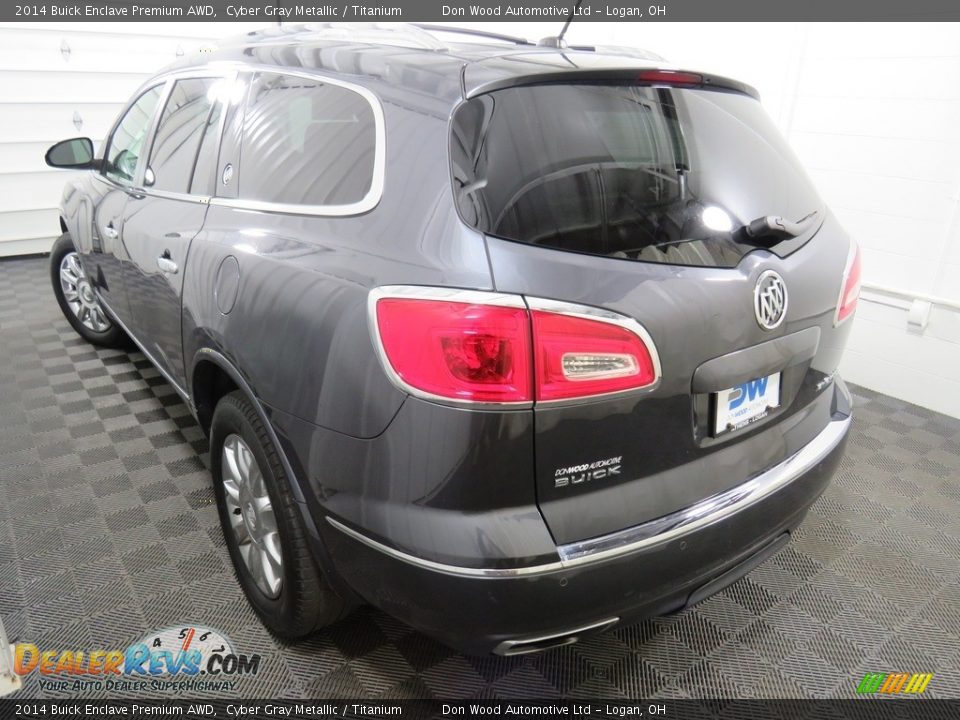 2014 Buick Enclave Premium AWD Cyber Gray Metallic / Titanium Photo #15