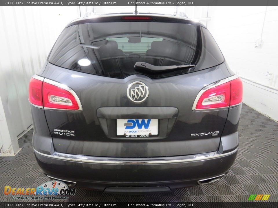 2014 Buick Enclave Premium AWD Cyber Gray Metallic / Titanium Photo #16
