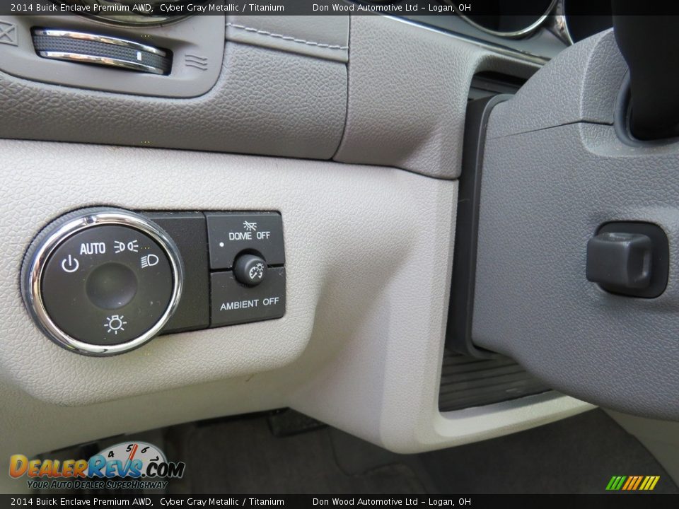 2014 Buick Enclave Premium AWD Cyber Gray Metallic / Titanium Photo #24