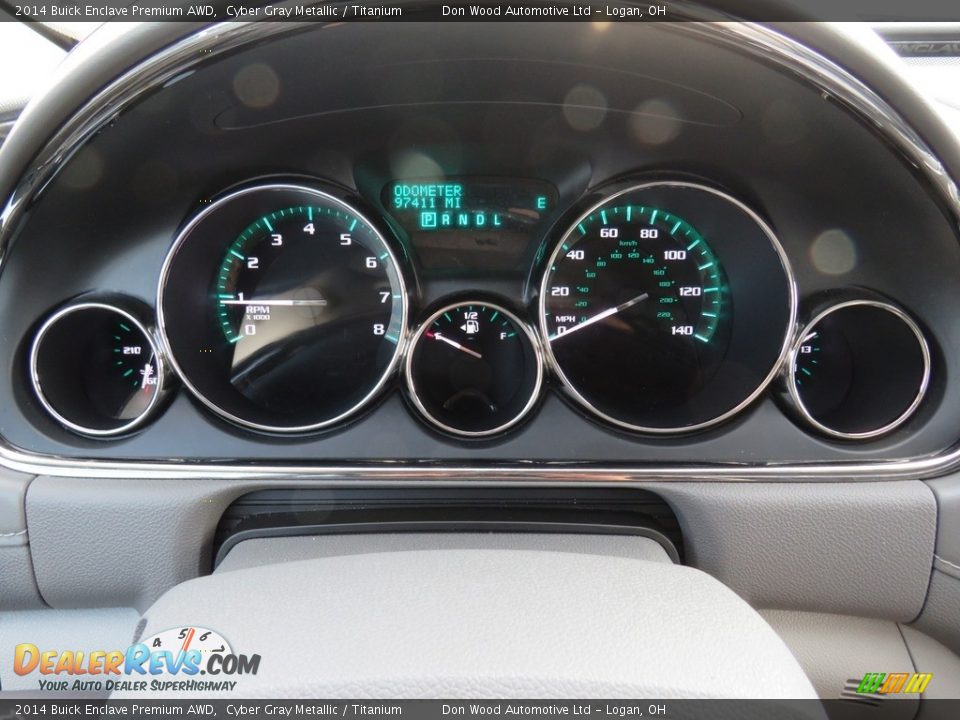 2014 Buick Enclave Premium AWD Cyber Gray Metallic / Titanium Photo #25