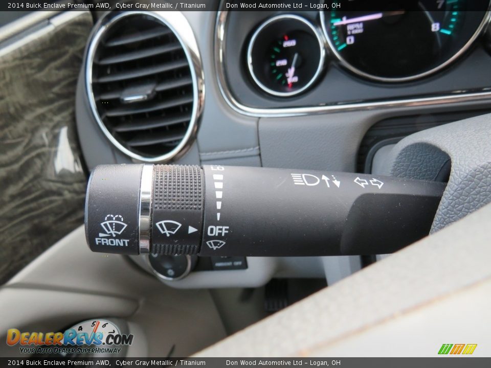 2014 Buick Enclave Premium AWD Cyber Gray Metallic / Titanium Photo #27