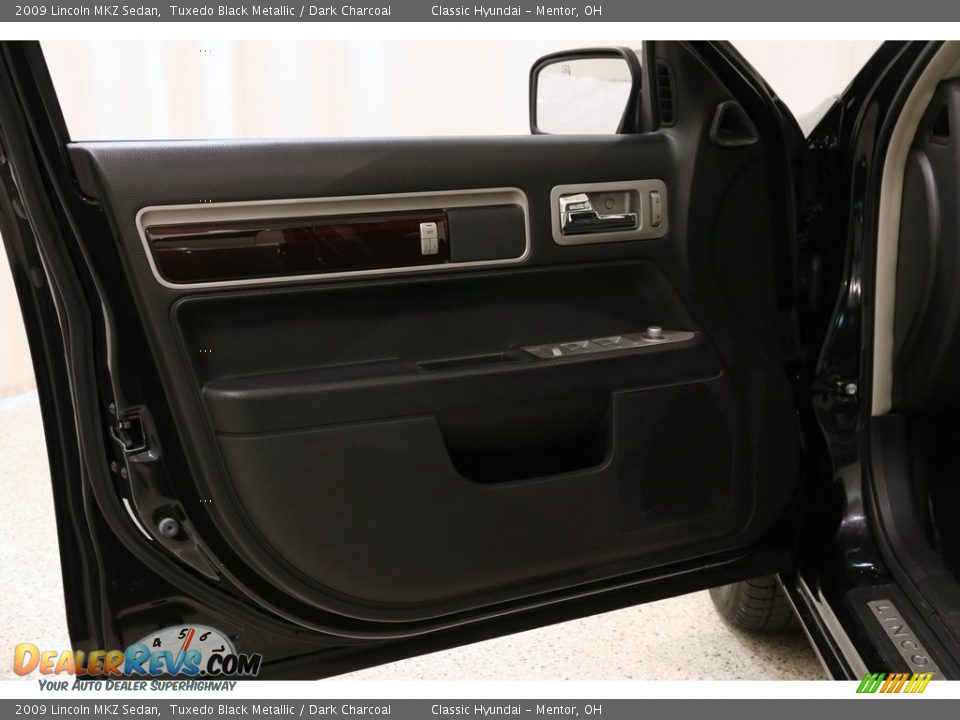 2009 Lincoln MKZ Sedan Tuxedo Black Metallic / Dark Charcoal Photo #5