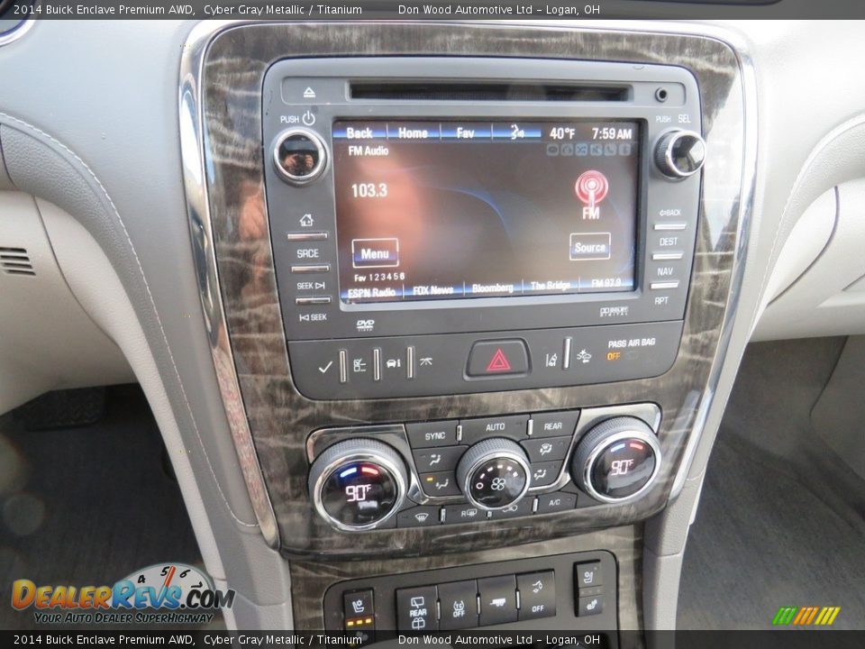 2014 Buick Enclave Premium AWD Cyber Gray Metallic / Titanium Photo #30