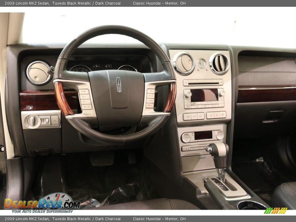 2009 Lincoln MKZ Sedan Tuxedo Black Metallic / Dark Charcoal Photo #7