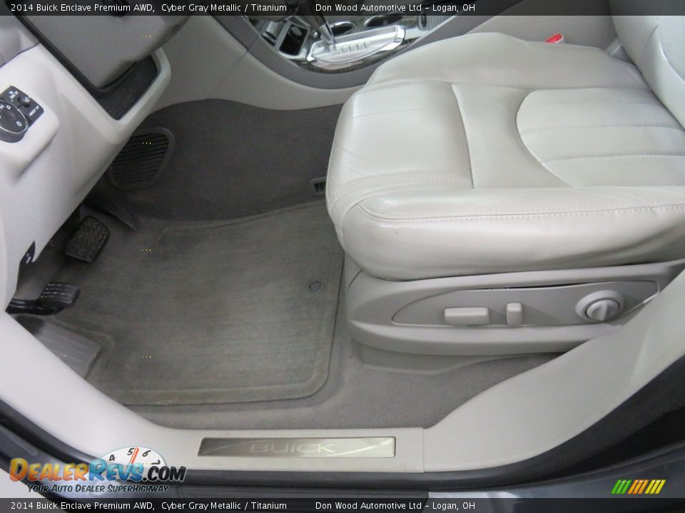 2014 Buick Enclave Premium AWD Cyber Gray Metallic / Titanium Photo #33