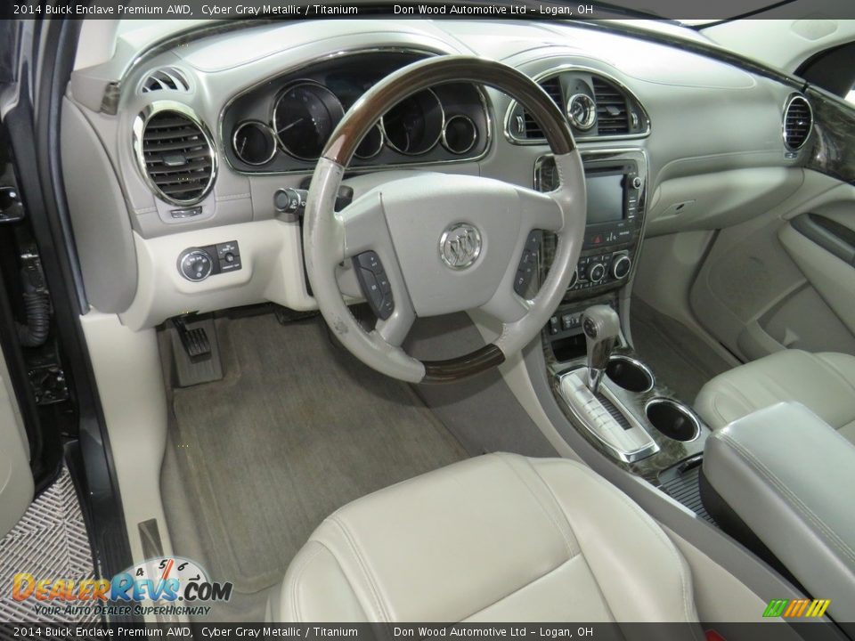 2014 Buick Enclave Premium AWD Cyber Gray Metallic / Titanium Photo #34