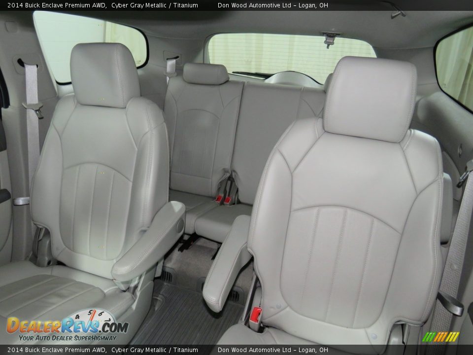 2014 Buick Enclave Premium AWD Cyber Gray Metallic / Titanium Photo #35