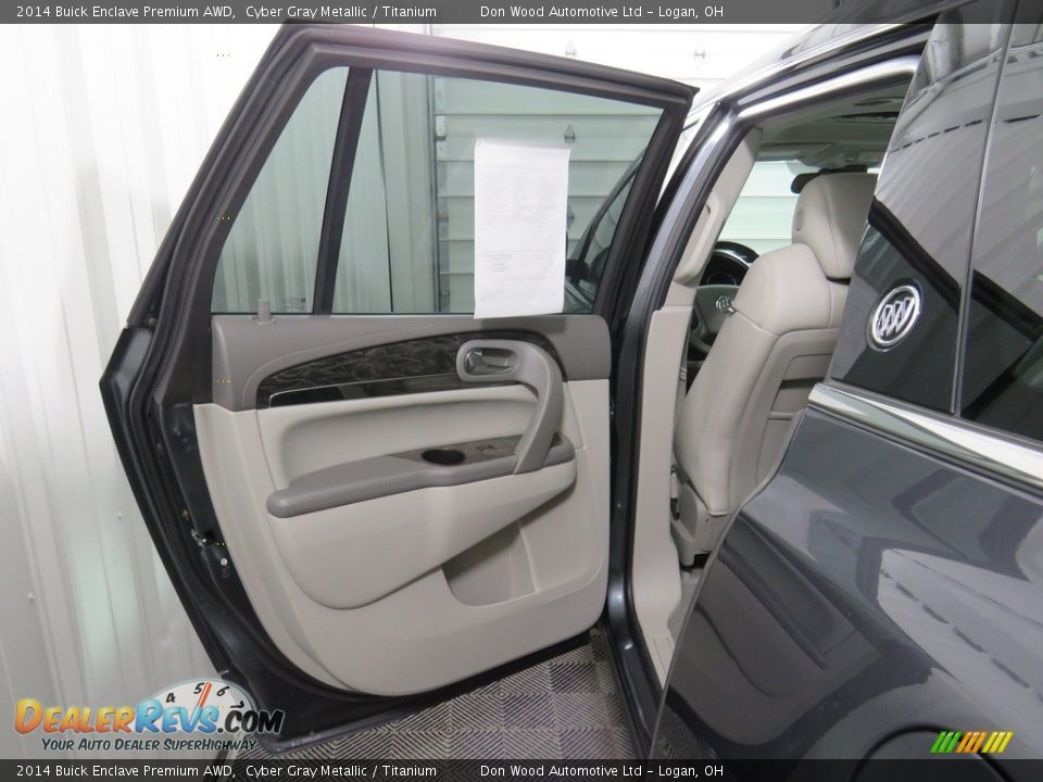 2014 Buick Enclave Premium AWD Cyber Gray Metallic / Titanium Photo #36