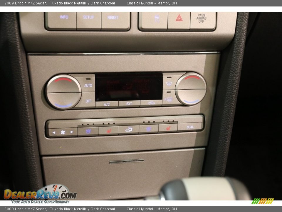 2009 Lincoln MKZ Sedan Tuxedo Black Metallic / Dark Charcoal Photo #13
