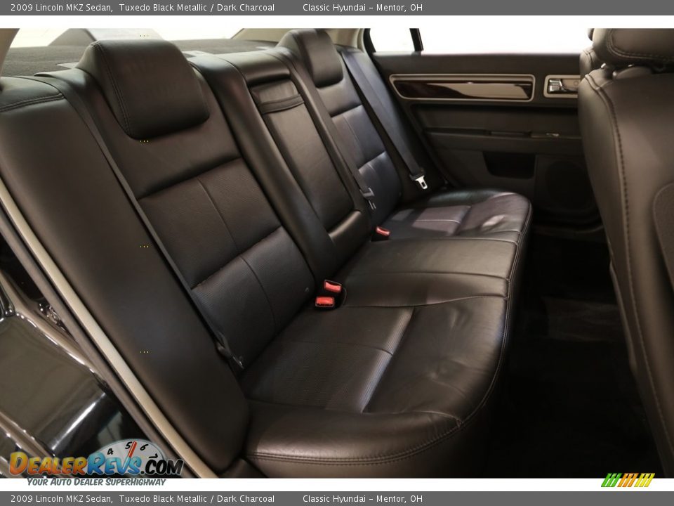 2009 Lincoln MKZ Sedan Tuxedo Black Metallic / Dark Charcoal Photo #17