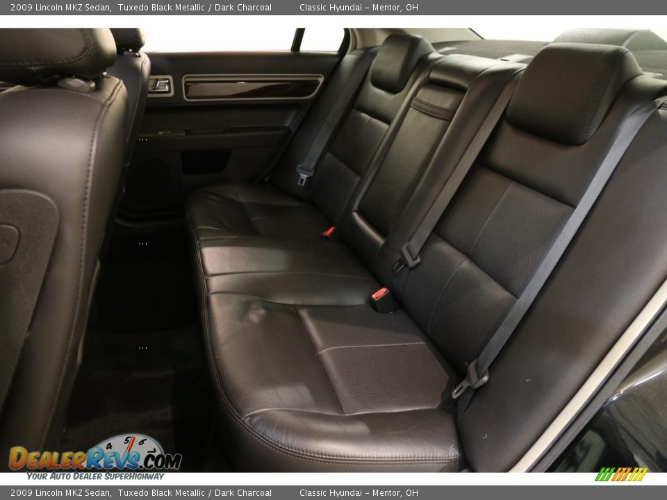 2009 Lincoln MKZ Sedan Tuxedo Black Metallic / Dark Charcoal Photo #18