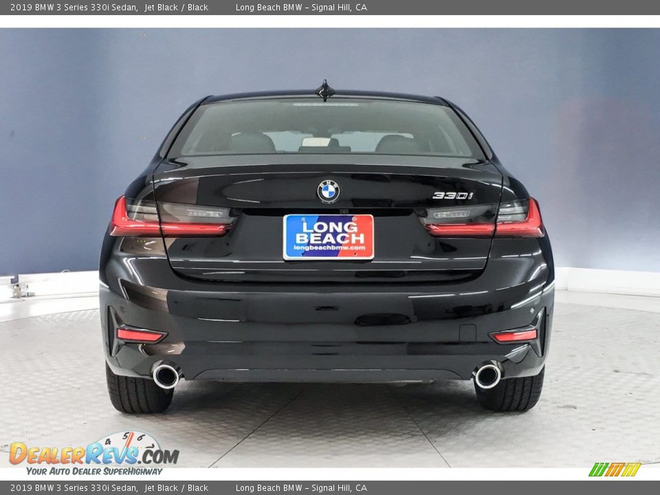 2019 BMW 3 Series 330i Sedan Jet Black / Black Photo #3