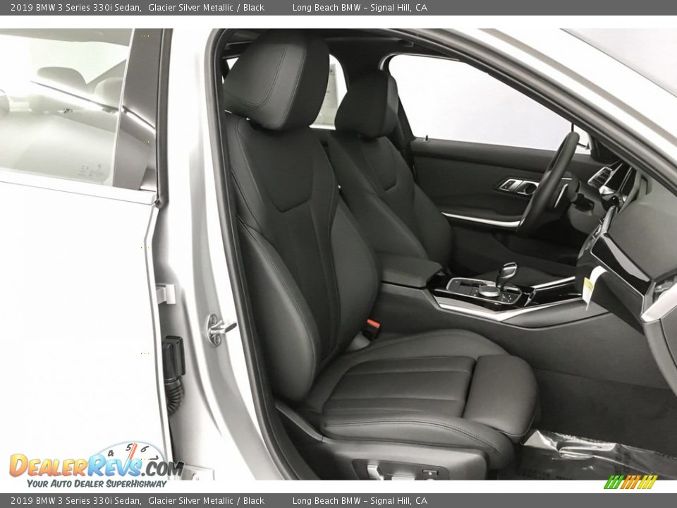 2019 BMW 3 Series 330i Sedan Glacier Silver Metallic / Black Photo #5