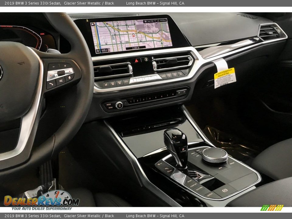 2019 BMW 3 Series 330i Sedan Glacier Silver Metallic / Black Photo #6