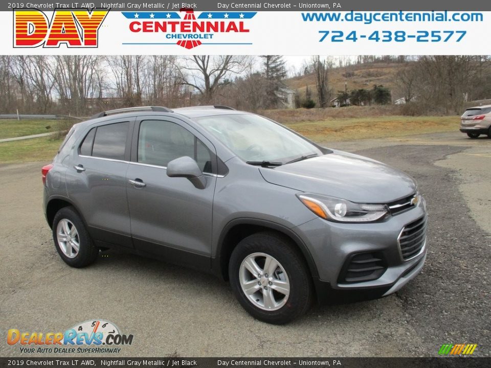 2019 Chevrolet Trax LT AWD Nightfall Gray Metallic / Jet Black Photo #1