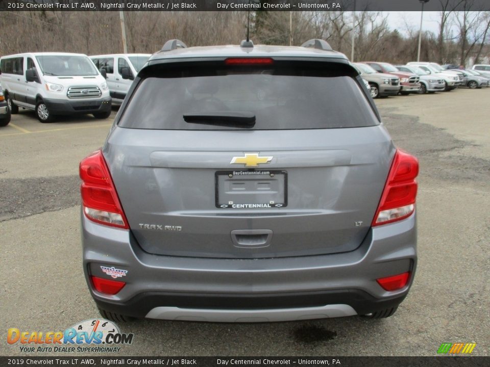 2019 Chevrolet Trax LT AWD Nightfall Gray Metallic / Jet Black Photo #3