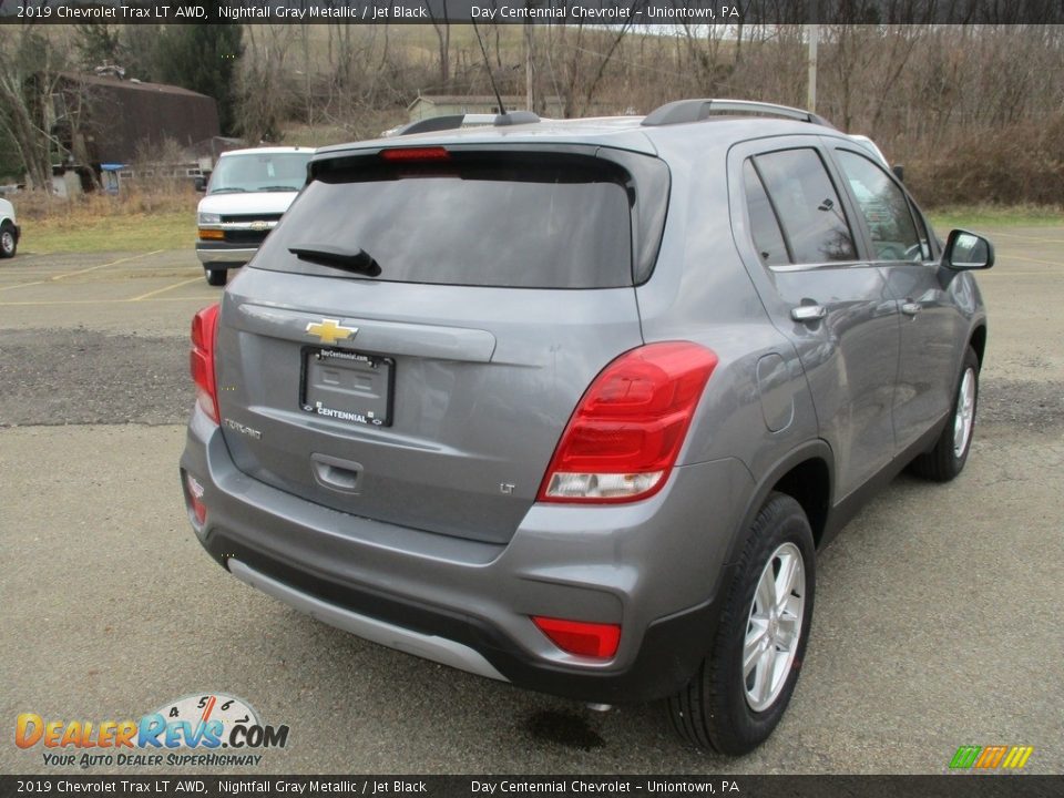 2019 Chevrolet Trax LT AWD Nightfall Gray Metallic / Jet Black Photo #4