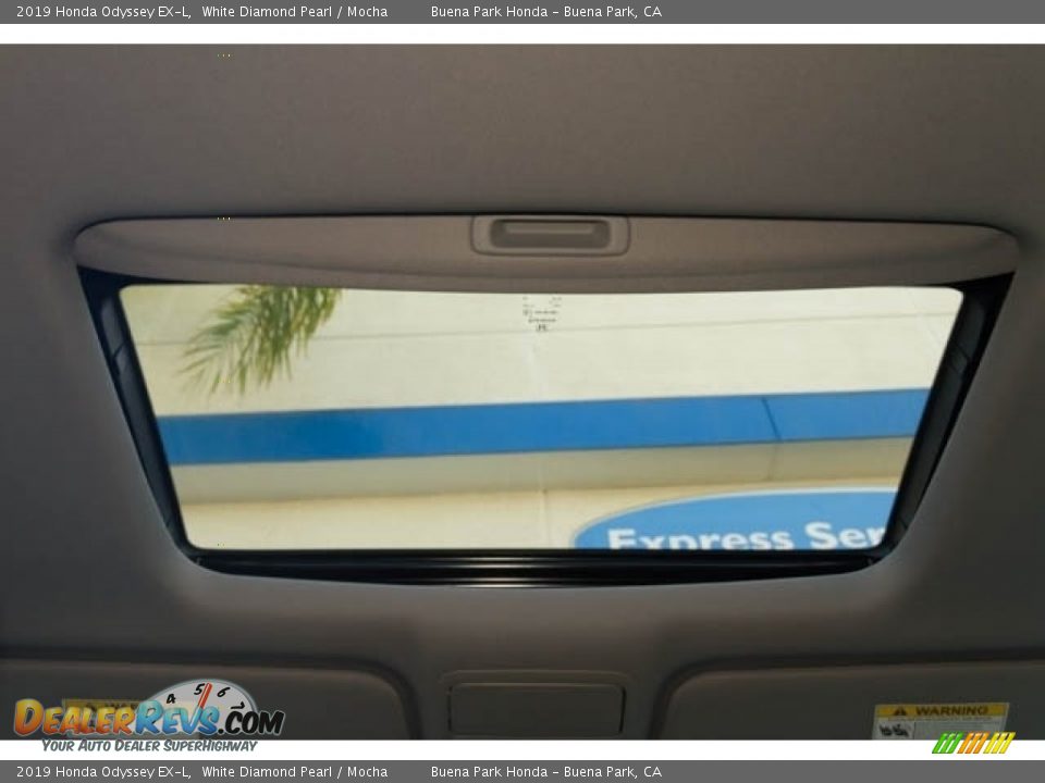 2019 Honda Odyssey EX-L White Diamond Pearl / Mocha Photo #27