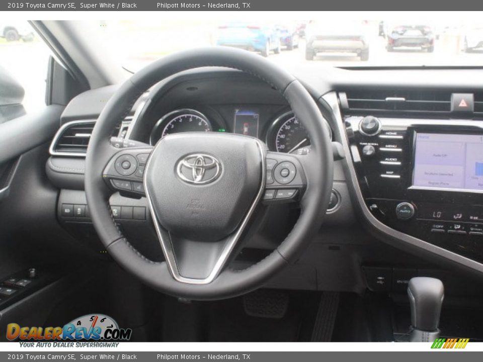 2019 Toyota Camry SE Super White / Black Photo #21