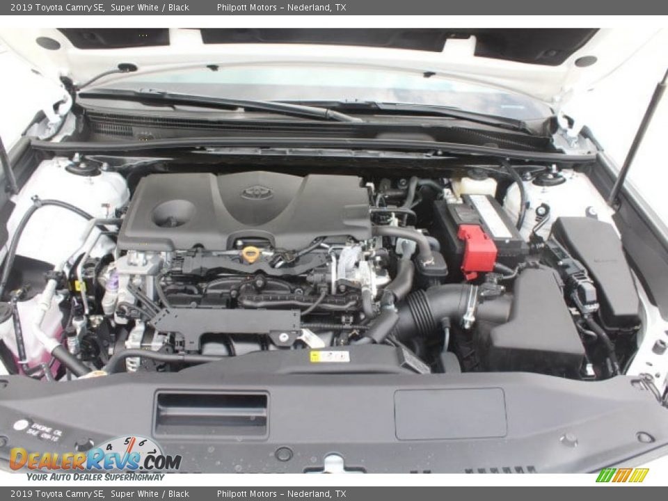2019 Toyota Camry SE Super White / Black Photo #23