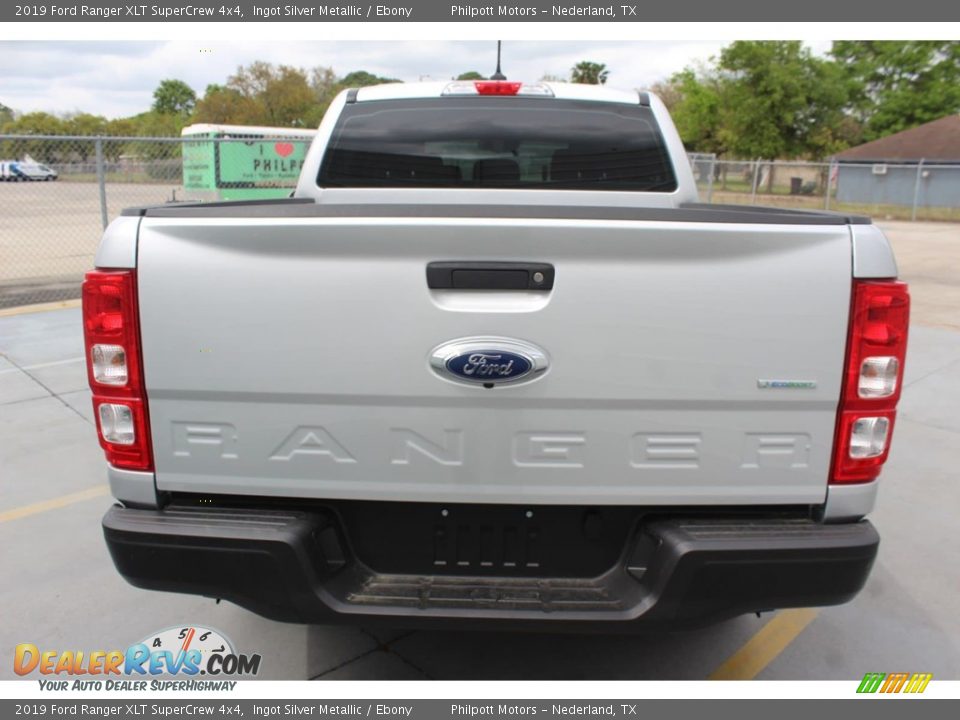 2019 Ford Ranger XLT SuperCrew 4x4 Ingot Silver Metallic / Ebony Photo #7