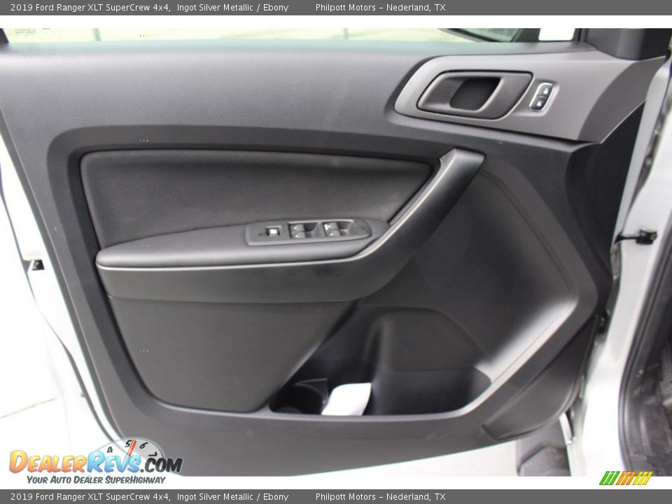 2019 Ford Ranger XLT SuperCrew 4x4 Ingot Silver Metallic / Ebony Photo #8