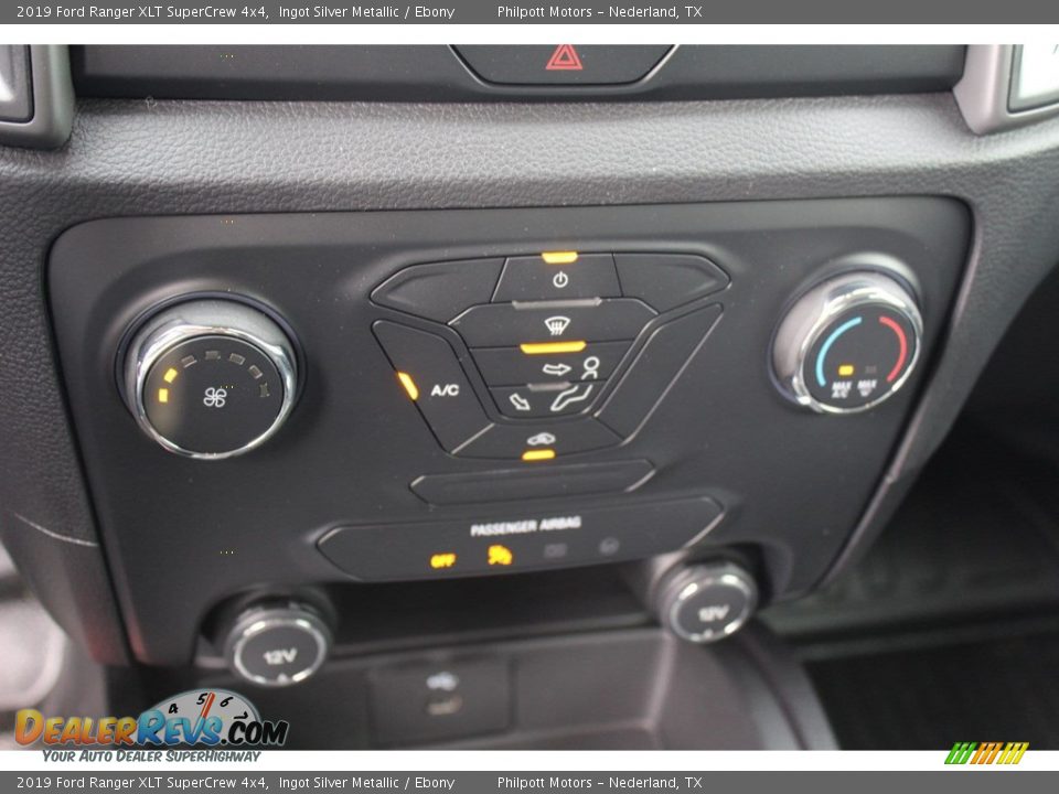 2019 Ford Ranger XLT SuperCrew 4x4 Ingot Silver Metallic / Ebony Photo #15