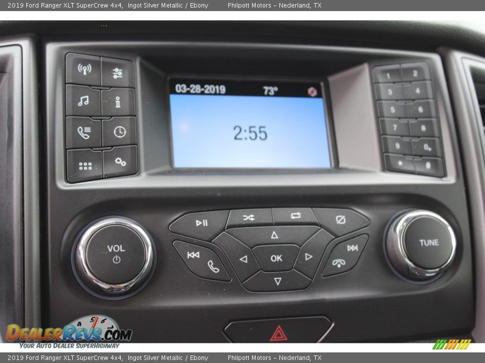 2019 Ford Ranger XLT SuperCrew 4x4 Ingot Silver Metallic / Ebony Photo #16
