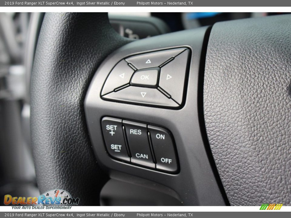 2019 Ford Ranger XLT SuperCrew 4x4 Ingot Silver Metallic / Ebony Photo #19