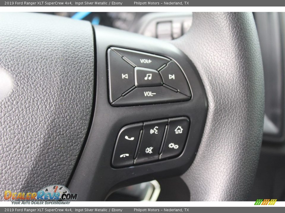 2019 Ford Ranger XLT SuperCrew 4x4 Ingot Silver Metallic / Ebony Photo #20