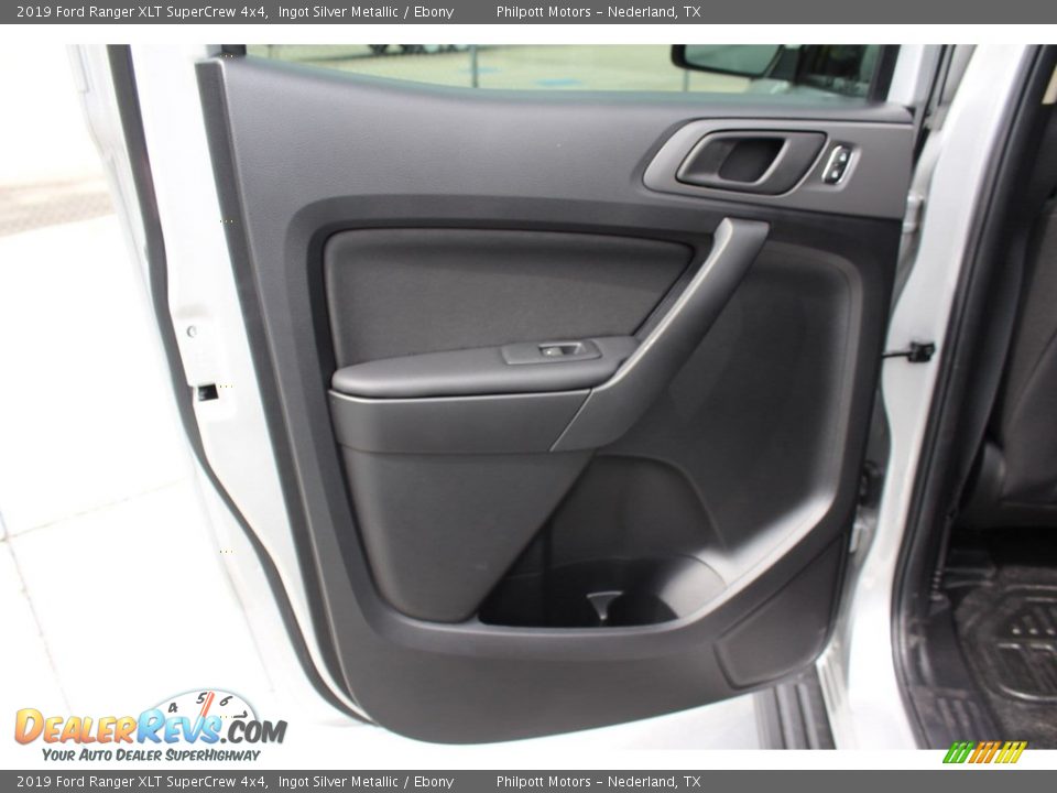 2019 Ford Ranger XLT SuperCrew 4x4 Ingot Silver Metallic / Ebony Photo #22