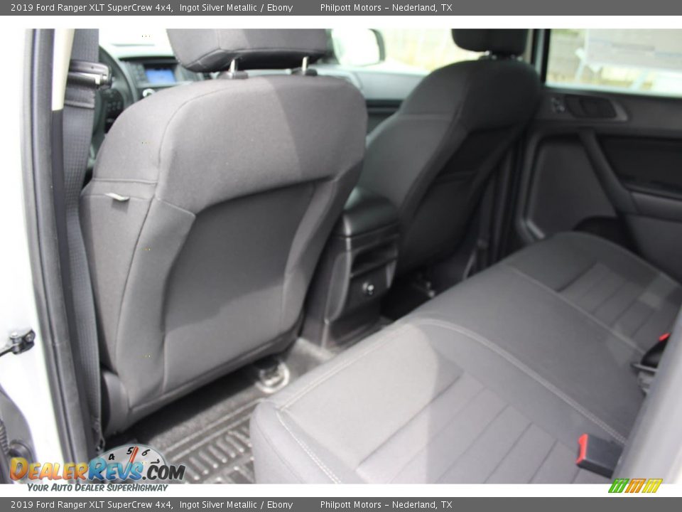 2019 Ford Ranger XLT SuperCrew 4x4 Ingot Silver Metallic / Ebony Photo #23