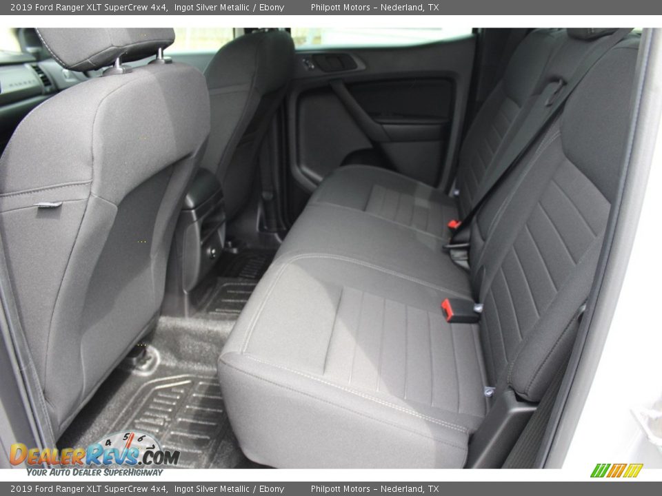 2019 Ford Ranger XLT SuperCrew 4x4 Ingot Silver Metallic / Ebony Photo #24