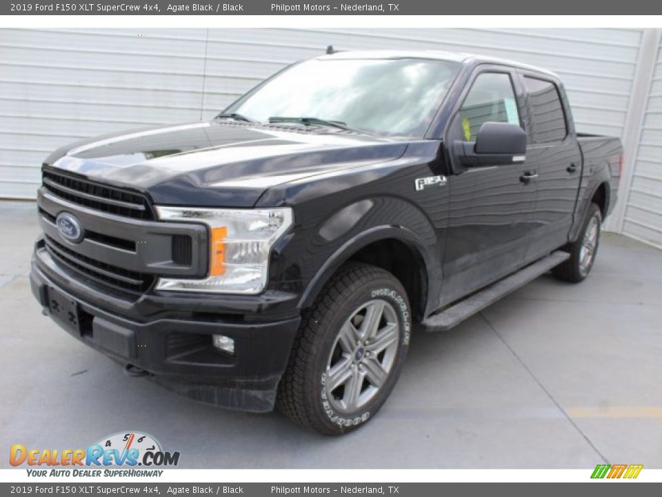 2019 Ford F150 XLT SuperCrew 4x4 Agate Black / Black Photo #3
