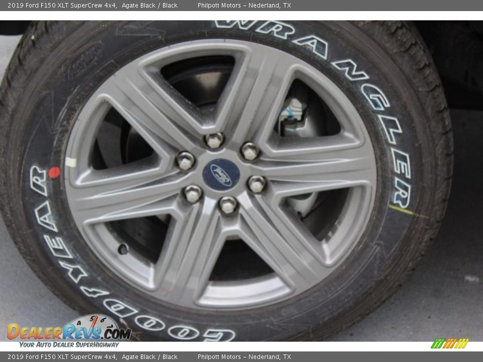 2019 Ford F150 XLT SuperCrew 4x4 Agate Black / Black Photo #4
