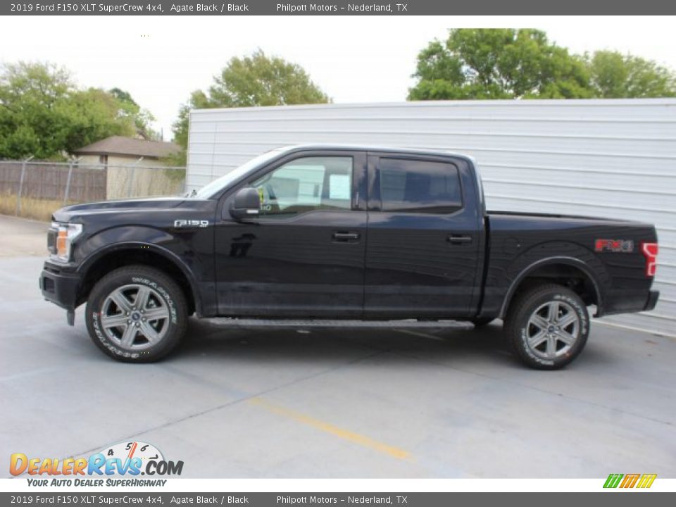 2019 Ford F150 XLT SuperCrew 4x4 Agate Black / Black Photo #5