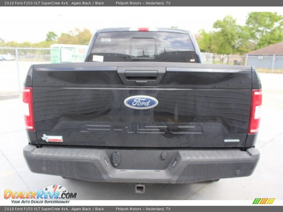2019 Ford F150 XLT SuperCrew 4x4 Agate Black / Black Photo #7