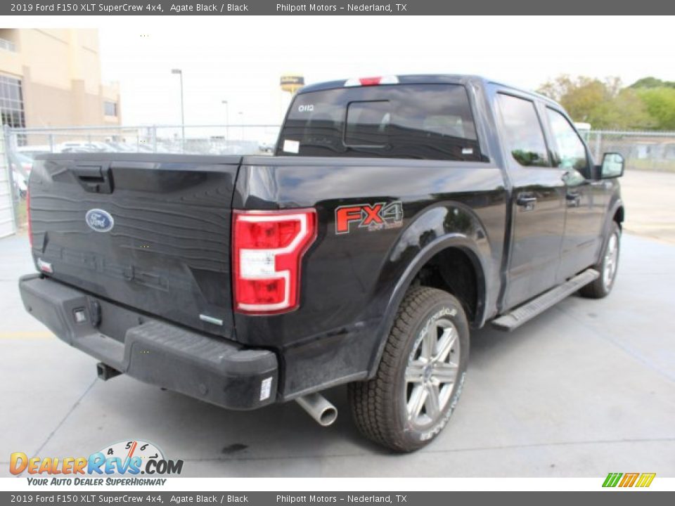 2019 Ford F150 XLT SuperCrew 4x4 Agate Black / Black Photo #8
