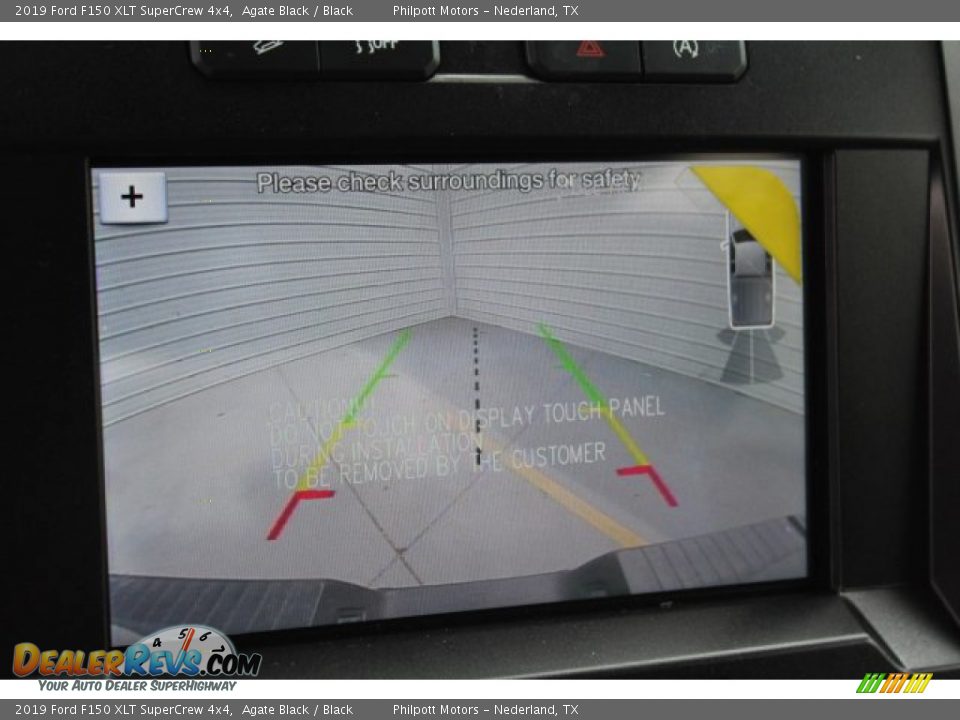 2019 Ford F150 XLT SuperCrew 4x4 Agate Black / Black Photo #18