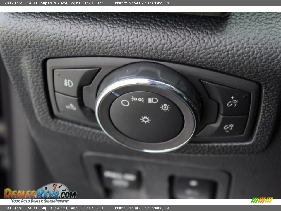 2019 Ford F150 XLT SuperCrew 4x4 Agate Black / Black Photo #22