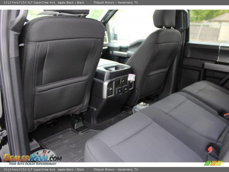 2019 Ford F150 XLT SuperCrew 4x4 Agate Black / Black Photo #25