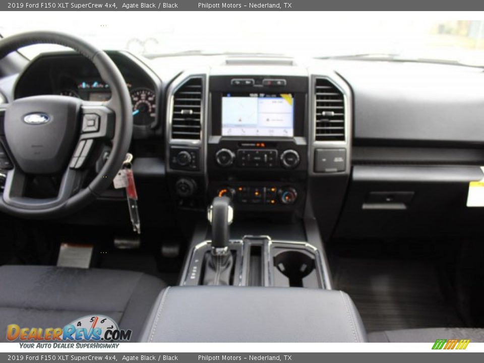 2019 Ford F150 XLT SuperCrew 4x4 Agate Black / Black Photo #26