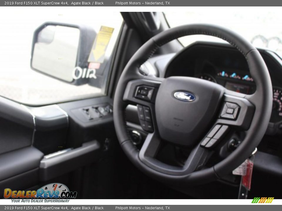 2019 Ford F150 XLT SuperCrew 4x4 Agate Black / Black Photo #27