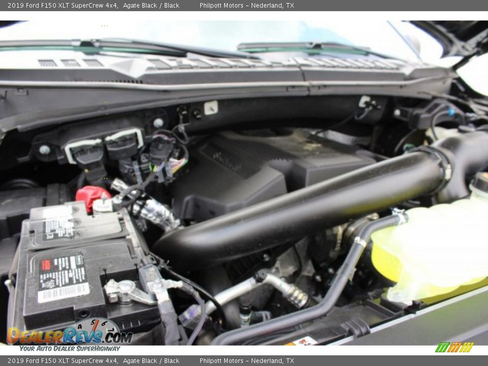 2019 Ford F150 XLT SuperCrew 4x4 Agate Black / Black Photo #30